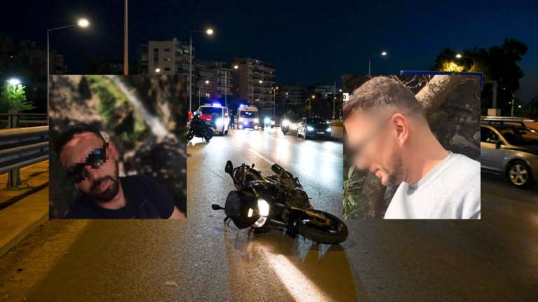 Τροχαίο στην Ποσειδώνος: Φίλοι και κουμπάροι οι δύο νεκροί - &quot;Φορούσαν κράνος, ο άντρας μου ήταν πολύ έμπειρος&quot; [βίντεο]