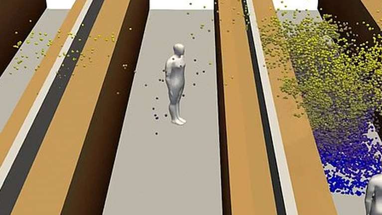 Δείτε τι συμβαίνει όταν ένας φορέας κορονοϊού βήξει μέσα σε σούπερ μάρκετ - Βίντεο δείχνει την διασπορά