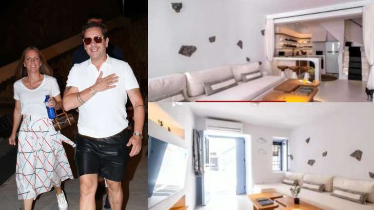 Γιώργος Μαζωνάκης: Αυτό είναι το σπίτι στη Μύκονο που διεκδικεί με τη Βάσω - Προσπάθειες να τα βρουν τα δύο αδέλφια [Εικόνες - Βίντεο]