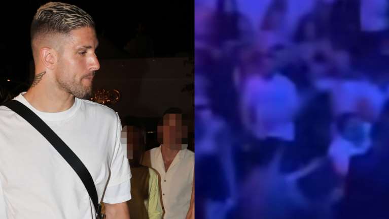 Μύκονος: Ο Αλέξανδρος Πασχαλάκης του Ολυμπιακού ήταν στον άγριο καβγά σε νυχτερινό μαγαζί - Το σοκαριστικό βίντεο