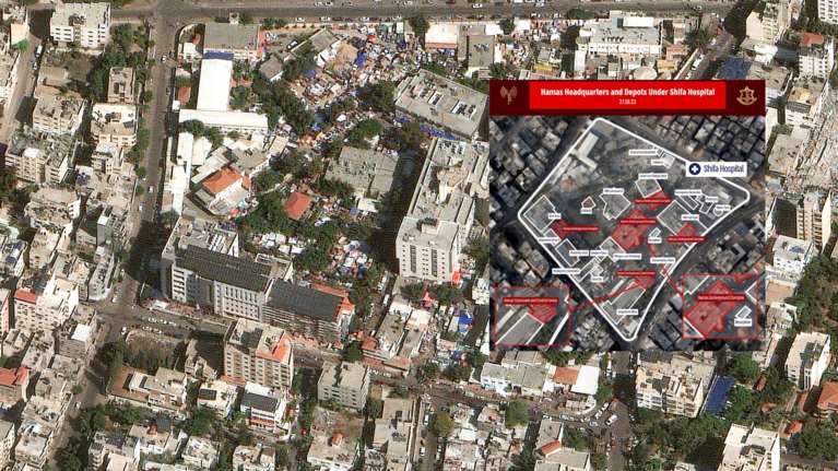 Ισραήλ: Το στρατηγείο της Χαμάς κρύβεται κάτω από το νοσοκομείο Σίφα στη Γάζα - &quot;Ανθρώπινη ασπίδα το προσωπικό&quot;