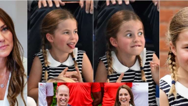 Οι γκριμάτσες της πριγκίπισσας Σάρλοτ: Πώς έκλεψε όλη την προσοχή από την fashion icon μαμά της