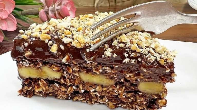 Νηστίσιμο γλυκό με μόνο 3 υλικά - Πανεύκολο και χωρίς ψήσιμο