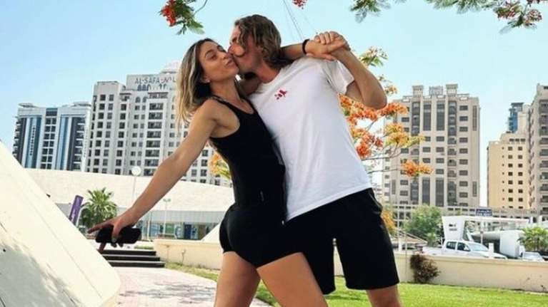 Τσιτσιπάς - Μπαντόσα: Μαζί στη ζωή, μαζί και στο κορτ - Συμπαίκτες στο μεικτό διπλό του Γουίμπλεντον