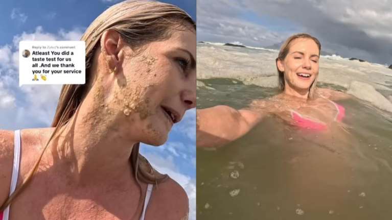 Ν. Αφρική: Viral η ινφλουένσερ που κολύμπησε σε νερά με λύματα χωρίς να το έχει καταλάβει [βίντεο]