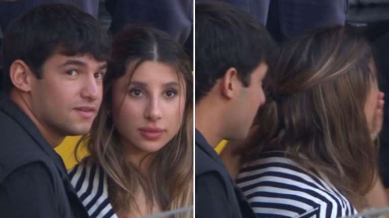 Τελικός Conference League: Η αντίδραση κοπέλας όταν η κάμερα την έπιασε να φιλιέται με το αγόρι της στην εξέδρα [βίντεο]