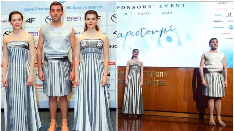 Αφή Ολυμπιακής Φλόγας: Αντιδράσεις στα social media για τις στολές που θα φορέσουν οι ιέρειες - "Ο ορισμός του κιτς" [εικόνες]