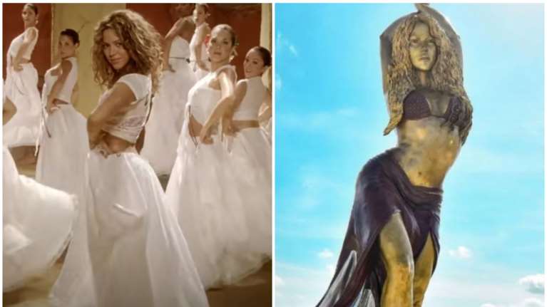 Η Σακίρα έγινε άγαλμα ύψους 6 μέτρων στη γενέτειρά της την Κολομβία [εικόνες - βίντεο]