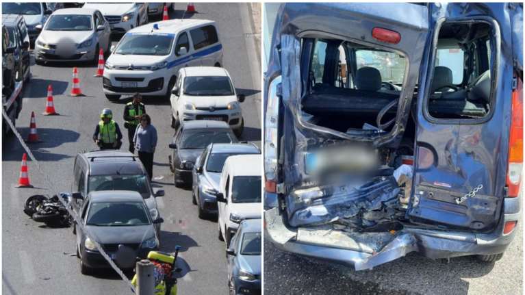 Τραγικό τροχαίο στην παραλιακή: Οδηγός μηχανής έπεσε πάνω σε επτά αυτοκίνητα και σκοτώθηκε [εικόνες]