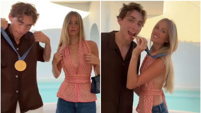 Ντουπλάντις: Οι βουτιές από σκάφος του χρυσού Ολυμπιονίκη επί κοντώ μαζί με την πανέμορφη Ντεζιρέ [εικόνες - βίντεο]