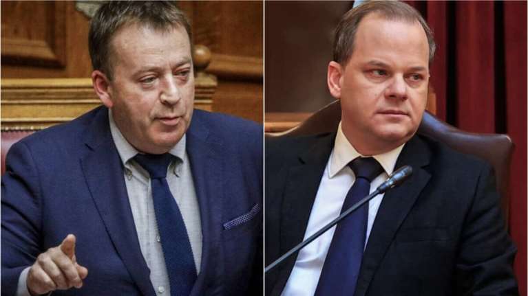 Εξεταστική για τα Τέμπη: Σκληρή κόντρα Καραμανλή-Κόκκαλη - &quot;Παίζετε πολιτικό θέατρο – Είστε πολιτικός ψεύτης&quot; [βίντεο]