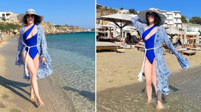 Ιωάννα Παλιοσπύρου: Οι πρώτες φωτογραφίες με μαγιό στην παραλία - Απερίγραπτη η χαρά μου στον ήλιο [Εικόνες]