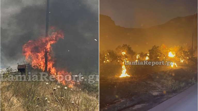 Φωτιά στη Μακρακώμη: Δύσκολη η κατάσταση με τα πύρινα μέτωπα - Μήνυμα από το 112