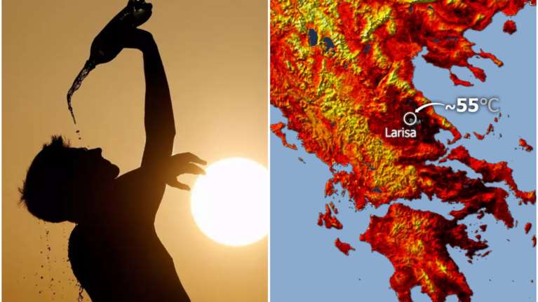 Καμίνι η Λάρισα από τον καύσωνα Κλέων: Στους 55 βαθμούς Κελσίου η θερμοκρασία εδάφους [εικόνα - βίντεο]