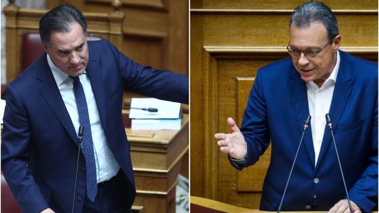 Αγρια κόντρα Γεωργιάδη - Φάμελλου στη Βουλή: Χωρίς τον Άγιο Σαμαρά δεν θα είχατε στην τσέπη ευρώ, αλλά… μπολιβάρ