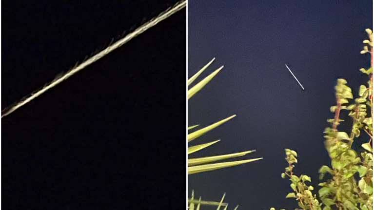 Αναστάτωση από τους δορυφόρους του Έλον Μασκ πάνω από Εύβοια και Ρόδο [εικόνες - βίντεο]