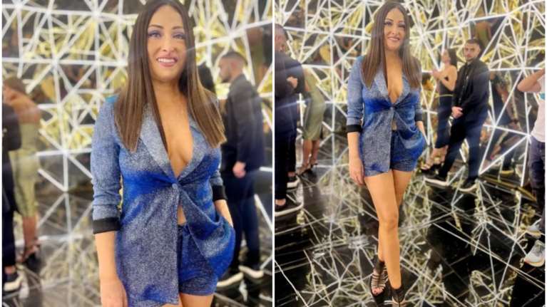 Ιωάννα Παλιοσπύρου: Η λαμπερή εμφάνισή της σε νυχτερινό κέντρο [εικόνες]