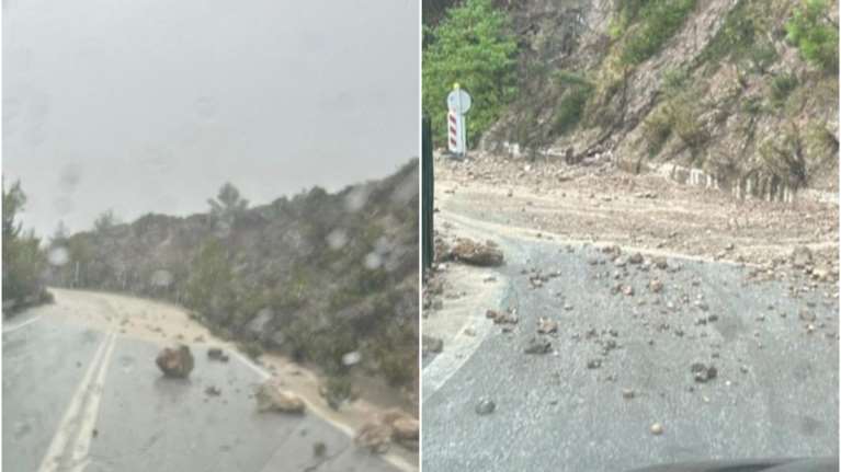 Μαίνεται η κακοκαιρία στη Ρόδο: Πλημμύρες και κατολισθήσεις από τις ισχυρές βροχοπτώσεις [εικόνες, βίντεο]