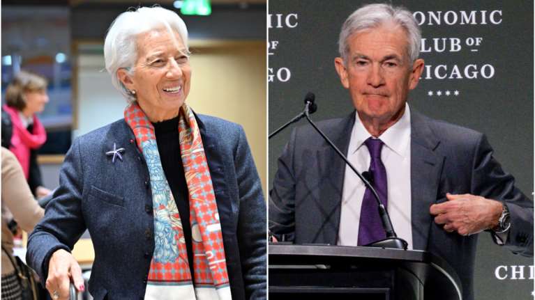 &quot;Τρέφω μεγάλο σεβασμό&quot;: Η Κριστίν Λαγκάρντ στηρίζει τον Τζερόμ Πάουελ μετά τη σφοδρή επίθεση Τραμπ στον πρόεδρο της Fed