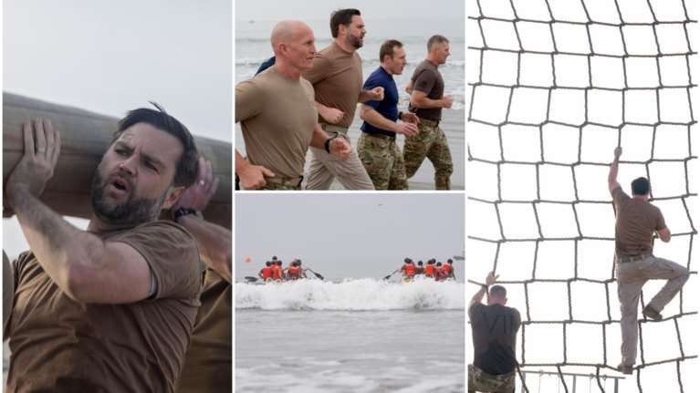 Ο Τζέι Ντι Βανς έκανε 90λεπτη προπόνηση με Αμερικανούς βατραχανθρώπους: Νιώθω σαν να με χτύπησε τρένο