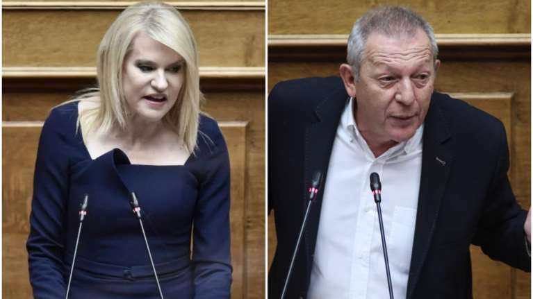 Άγριος καβγάς Τζάκρη - Παφίλη για τα Τέμπη στη Βουλή: &quot;Δεκανίκι της ΝΔ το ΚΚΕ&quot; - &quot;Δεκανίκι είστε εσείς&quot;