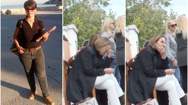 Δολοφονία 43χρονης στη Σαλαμίνα: Ο σπαραγμός της αδερφής της αμέσως μετά το άγριο έγκλημα [εικόνες, βίντεο]