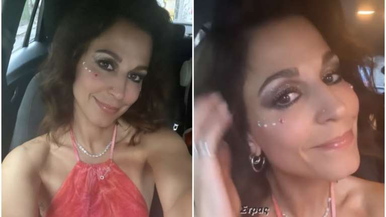 Με το φόρεμα του καλοκαιριού: Η Κατερίνα Παπουτσάκη στο Athens Pride 2023 [εικόνες]