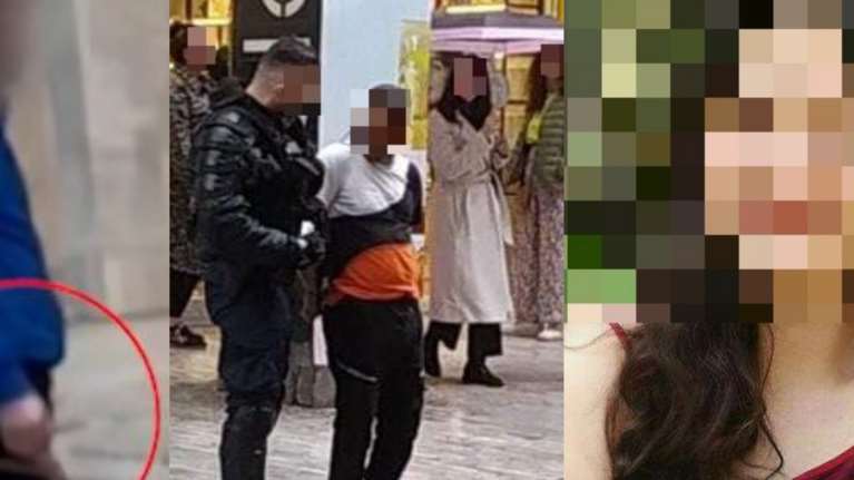 Επίθεση με μαχαίρι στην Ερμού: Φοβισμένη η 22χρονη - Τα πρώτα λόγια της στην Εντατική - &quot;Είναι στη φυλακή αυτός;&quot; [Βίντεο]