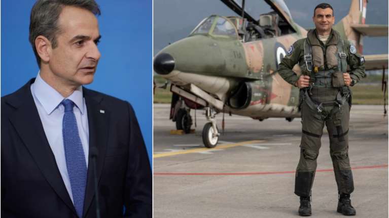 Κυριάκος Μητσοτάκης για τον χαμό του πιλότου στην Καλαμάτα: Η πατρίδα θα τον ευγνωμονεί για πάντα