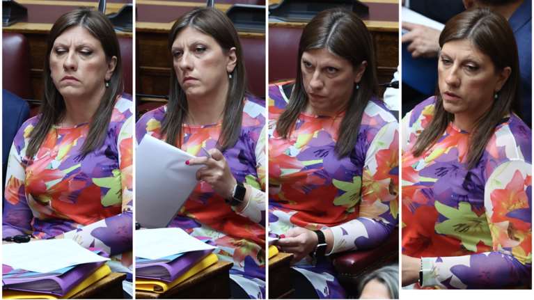 Βουλή: Με καλοκαιρινό φλοράλ φόρεμα και βλέμμα που... "σκοτώνει" η Ζωή Κωνσταντοπούλου στη Βουλή [εικόνες]