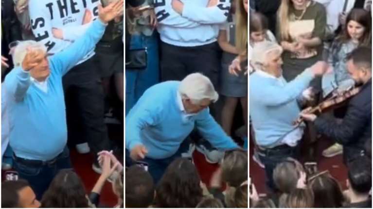 Τήνος: 87χρονος χορεύει λεβέντικο ζεϊμπέκικο και ραίνει με χαρτονομίσματα τον βιολιτζή [βίντεο]