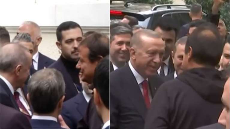 Ο διάλογος του Ερντογάν με τον Αταμάν στην τουρκική πρεσβεία και το φιλικό στο μπάσκετ με τον Μητσοτάκη