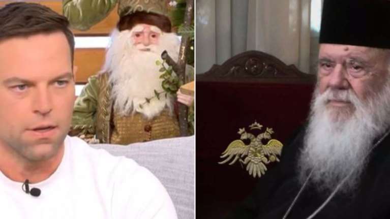 Ο Κασσελάκης απάντησε στον Αρχιεπίσκοπο από τον καναπέ της Ναταλίας Γερμανού: Είμαι πολύ περήφανος για την πίστη μου