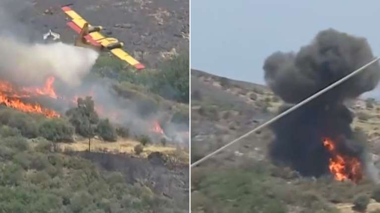 Πτώση Canadair στην Κάρυστο: Τι ζήτησαν οι γονείς των δύο πιλότων από τους δημοσιογράφους
