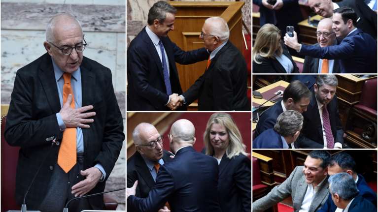 Όλα όσα συνέβησαν στη Βουλή στη ψηφοφορία για τον Νικήτα Κακλαμάνη: Τα πηγαδάκια, οι selfies και ο σκασμένος στα γέλια Τσίπρας