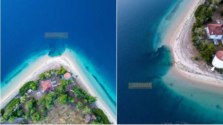 Σεισμός στην Αταλάντη: &quot;Βούλιαξε&quot; πανέμορφη παραλία στην Εύβοια [εικόνες - βίντεο]