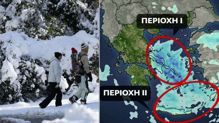 Έρχεται επικίνδυνη κακοκαιρία με χιονοκαταιγίδες και στην Αττική, επιμένει ο Μαρουσάκης