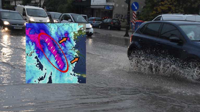 Πρόγνωση Μαρουσάκη για τη νέα κακοκαιρία: Ψυχρό μέτωπο με καταιγίδες μεγάλης έντασης - Πότε θα &quot;χτυπήσει&quot; την Αττική