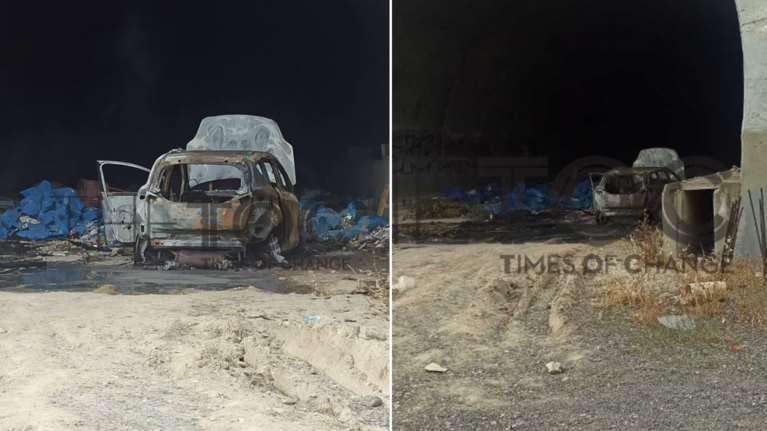 Μαφιόζικη εκτέλεση στον Κορυδαλλό: Αυτό είναι το καμένο αμάξι διαφυγής των εκτελεστών- Τουλάχιστον 45 κάλυκες στο σημείο