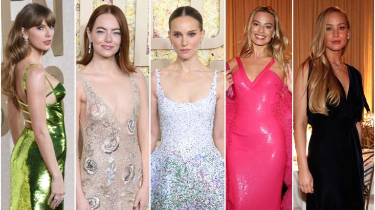 Χρυσές Σφαίρες 2024: Λάμψη, φλοράλ και χιλιάδες παγιέτες - Tα Dior, τα Louis Vuitton και η no pants trend στο κόκκινο χαλί