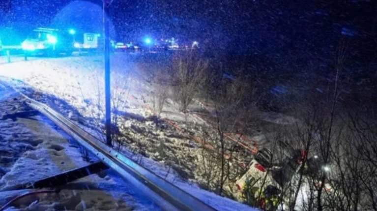 Νορβηγία: Τρεις νεκροί σε τροχαίο δυστύχημα με λεωφορείο