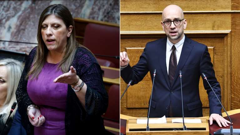 "Γης μαδιάμ" η Βουλή από Κωνσταντοπούλου και Μπάρκα για τη λίστα ομιλητών - "Κατέβασαν" την Λινού από το βήμα