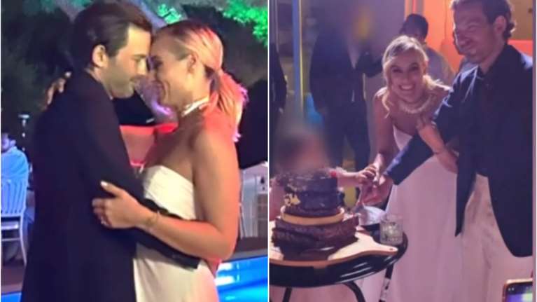 Ο κρυφός γάμος της Ελεονώρας Μελέτη: Το λευκό φόρεμα - νυφικό, το γλυκό παρανυφάκι και το χλιδάτο σπίτι της με την πισίνα