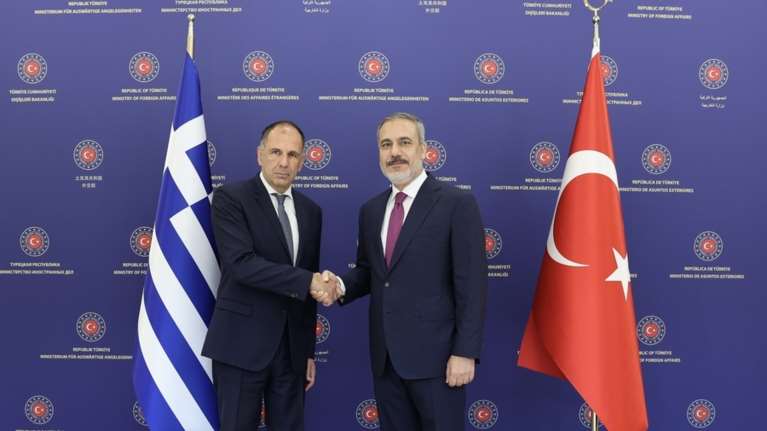 Ολοκληρώθηκε η συνάντηση Γεραπετρίτη - Φιντάν στην Άγκυρα - Κράτησε πάνω από δύο ώρες