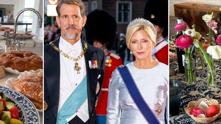 Παύλος - Μαρί Σαντάλ: Πασχαλινό γεύμα στο πολυτελές εξοχικό στα Χάμπτονς - Τα ελληνικά φαγητά και η αριστοκρατική διακόσμηση