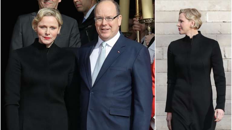 Το statement παλτό της Σαρλίν: Το fashion forward look της πριγκίπισσας με το αβίαστα μοντέρνο και αιχμηρό στιλ