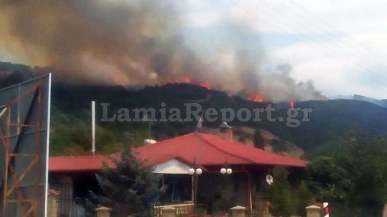 Φωτιά στη Μακρακώμη: Αναζωπύρωση στη Βίτωλη - Καίει σε δύσβατη περιοχή [εικόνες]