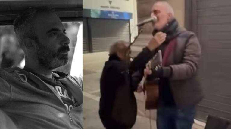 Μανώλης Ρακιντζής: &quot;Τι έγινε ρε φίλε; Με αγκάλιασε ο Ξαρχάκος; Ένιωσα ανατριχίλα&quot; - Συγκινημένος ο μουσικός