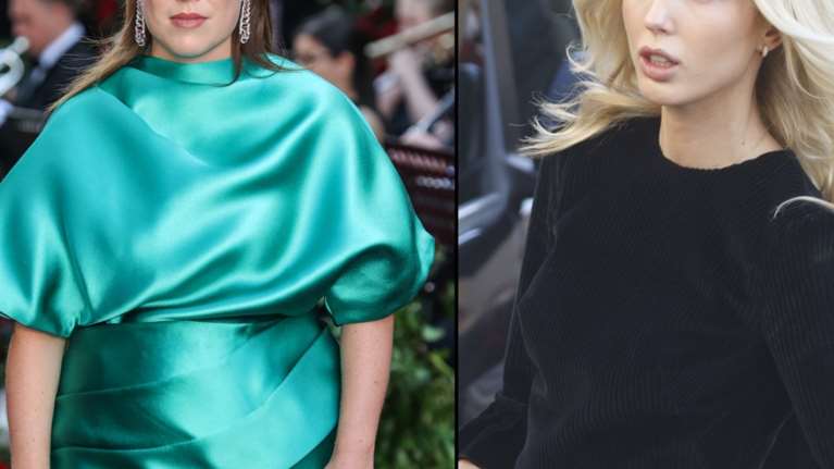 Νίνα Φλορ- πριγκίπισσα Ευγενία - Μαρία Ολυμπία: Καλεσμένες σε high society γάμο - Ποζάρουν με στολές σαν να γυρίζουν ταινία