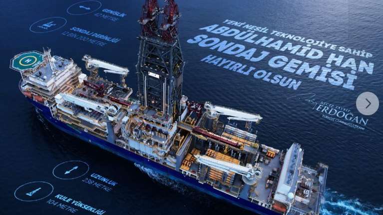 &quot;Θερμό&quot; καλοκαίρι στην Ανατολική Μεσόγειο: Βγάζει το γεωτρύπανο &quot;Αμπντούλ Χαμίτ Χαν&quot; τον Αύγουστο η Άγκυρα